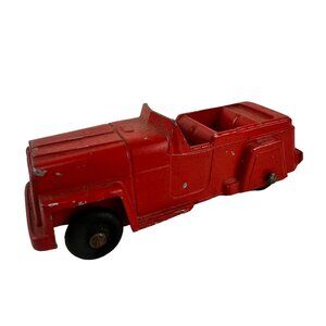 Tootsietoy Vintage Metal Die Cast Red Car Toy Model